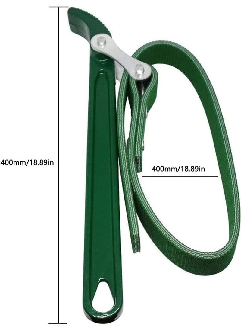TiTi 6114 Leather Strap Oil Filter Remover 16" (400MM)  - Image 2