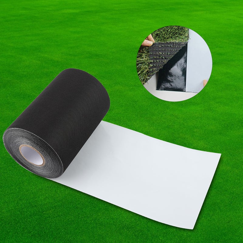 15*1000cm Self Adhesive Joining Black Tape Synthetic Lawn Grass Artificial Turf - Image 2