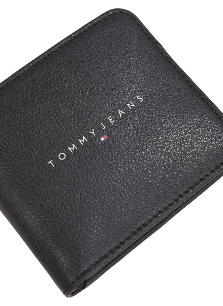 تومي جينز Logo Detail Linear Bifold Wallet