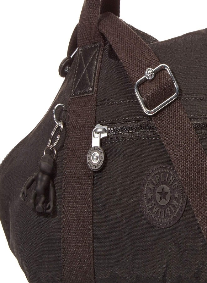 KIPLING KIPLING Kipling Womens Art Mini Tote Bag, Lightweight Small Weekender, Nylon Travel Handbag Crossbody Bag, Black Noir, Medium US - Image 5