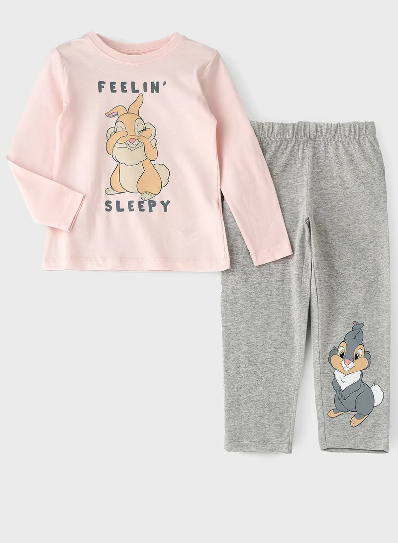 Disney Kids Bugs Bunny Pyjama Set