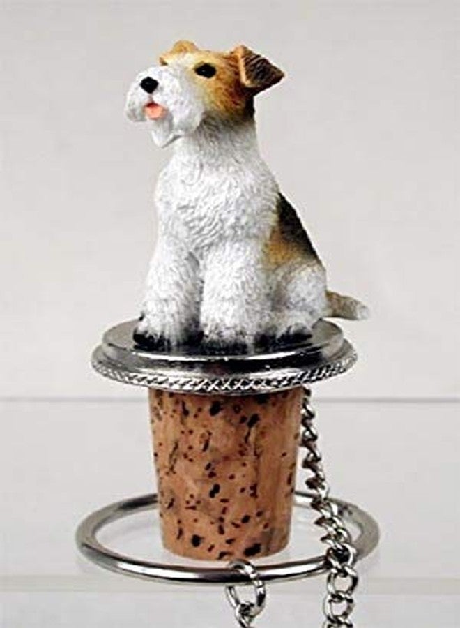 كونفرزيشن كونسبتس سدادة زجاجة حمراء بتصميم كلب فوكس تيرير سلكي من كونفرسيشن كونسيبتس - Image 3