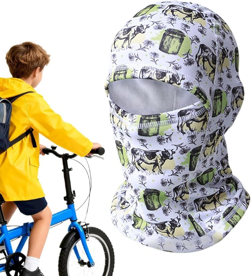 أوشحة الرقبة الناعمة المرنة للأطفال للرياضات الشتوية التزلج والتزلج على الجليد وركوب الدراجات والمشي لمسافات طويلة - Image 1