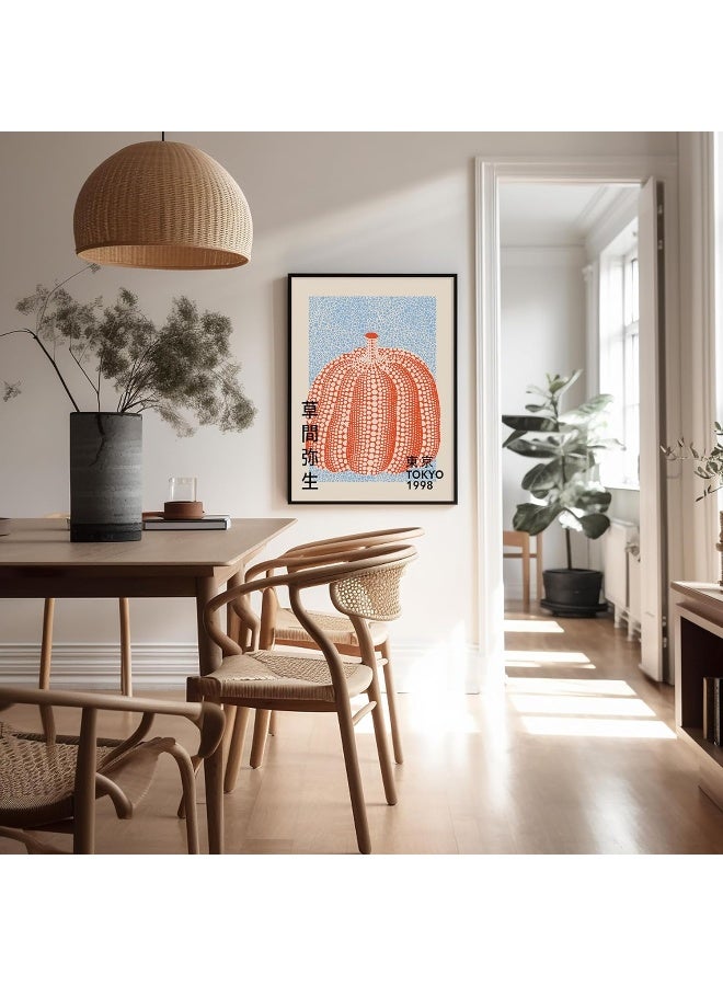 Poster Master Vintage Poster - Pumpkin Forever Print - Tokyo Art - Infinity Dots Art - Chic Gift For Men, Women - Perfect Decor For Living Room, Bedroom, Office - 11X14 Unframed Wall Art - Image 5