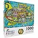 Cross & Glory Cross Glory Sea of Green Voyage British Invasion Beneath The Waves 1000 Piece Jigsaw Puzzle for Adults Kids 12 Fun 60s Themed Underwater Adventure - Image 4