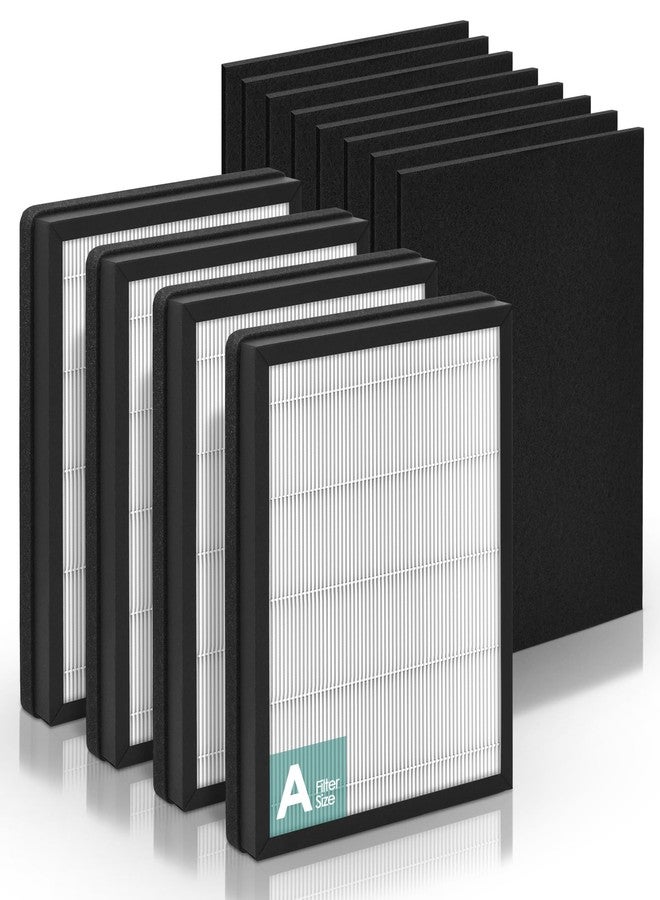Keedal Idylis Air Purifier Replacement Filter A for Filtrete FAP-C01-A and Idylis AC-2119, IAP-10-100, IAP-10-150, IAPC-40-140 Air Purifiers - IAF-H-100A Size A, 4 H13 HEPA & 8 Carbon Pre-filter - Image 1