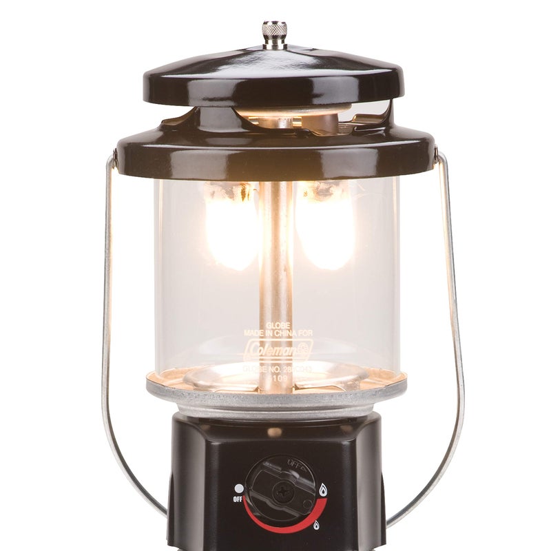 Coleman 1000L Deluxe Propane Lantern, Gas Lamp with Adjustable Brightness, Pressure Control, Carry Handle & Mantles Included, Great for Camping, Hunting, Power Outage & More - Image 2
