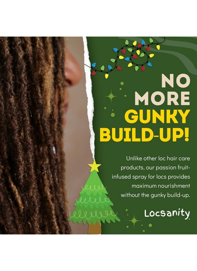 Locsanity Locsanity Daily Moisturizing Spray for Dull, Dry Locs - Passion Fruit Hair and Scalp Moisturizer for Dreadlocks, Sisterlocks, Microlocks, Braids to Control Oil and Frizz (8 fl oz)  - Image 3