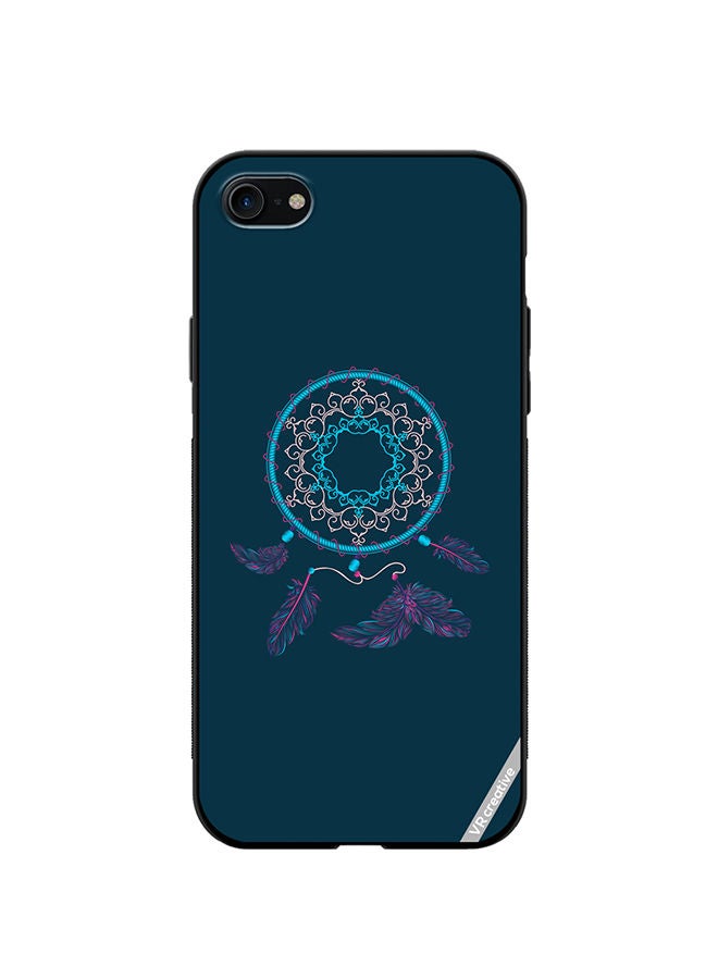 VR CREATIVE Protective Case Cover For Apple iPhone SE (2022) Dream Catcher Design Multicolour - Image 1
