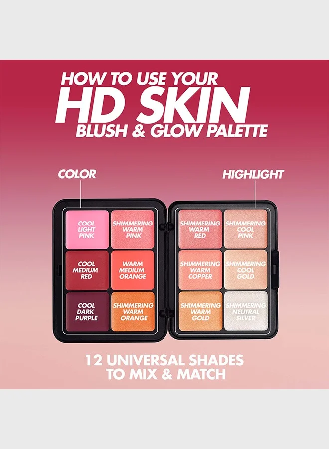 MAKE UP FOR EVER HD SKIN BLUSH & GLOW PALETTE