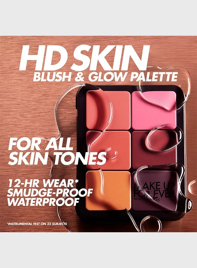 MAKE UP FOR EVER HD SKIN BLUSH & GLOW PALETTE