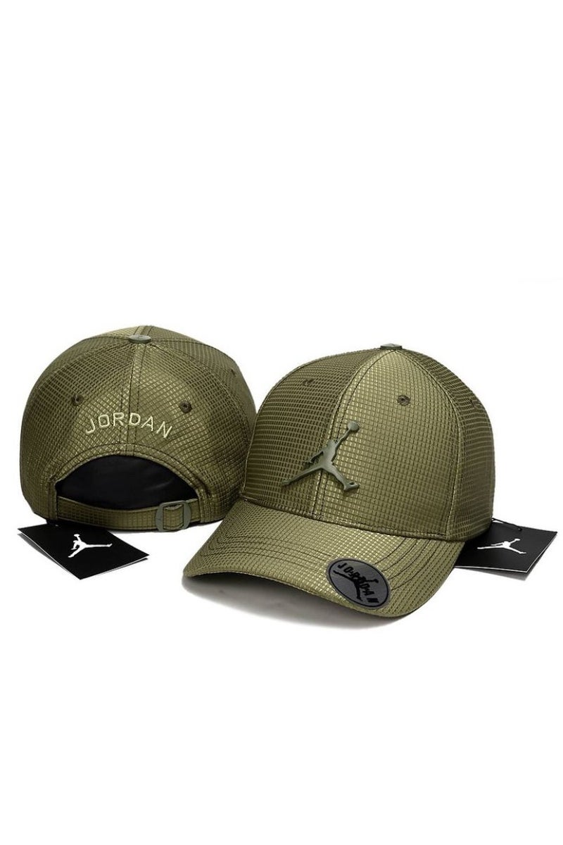 Jordan Air Jordan Jumpman Pro Baseball Cap - Olive Green, Mesh Fabric, Adjustable