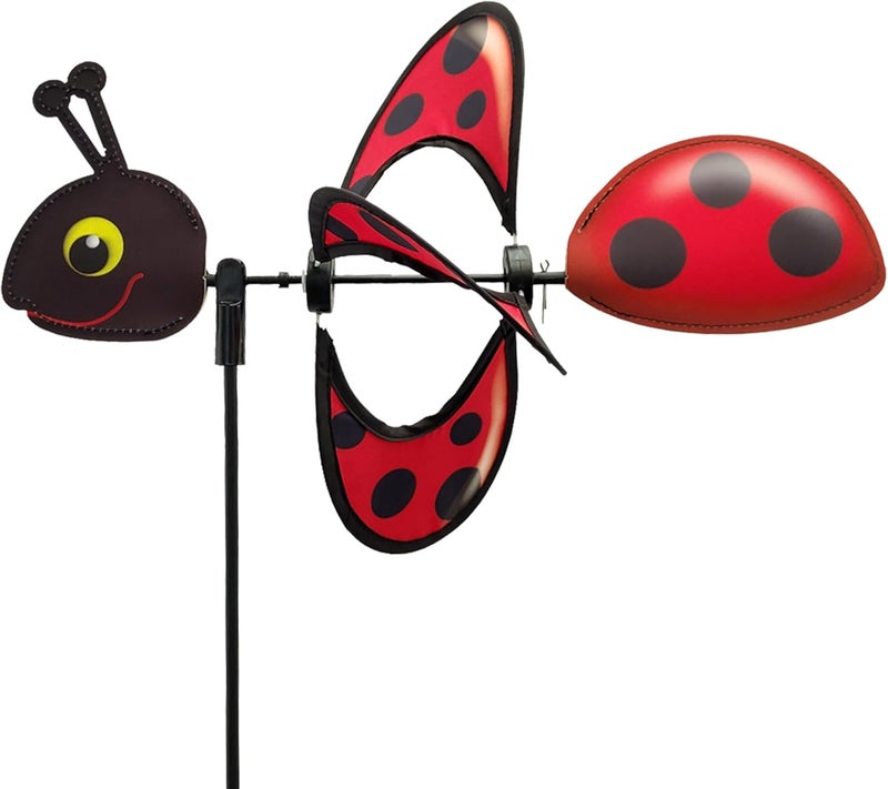Premier Kites Petite Spinner - Ladybug Garden Decoration - Image 1