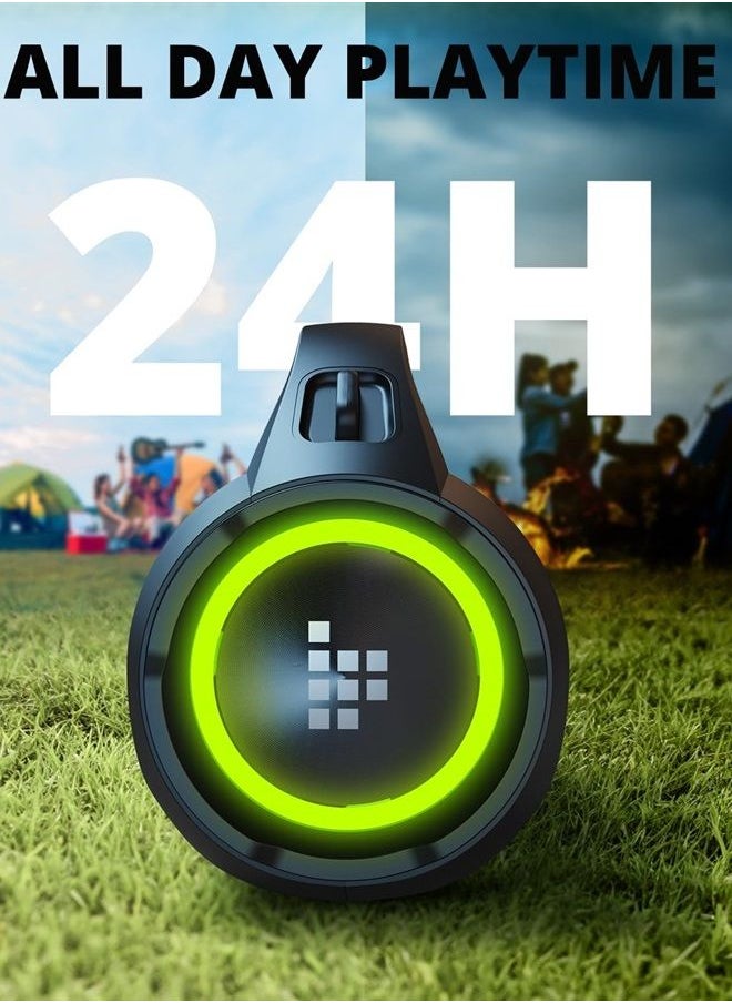 Tronsmart Bang SE Portable Bluetooth Speaker, Colorful LED and 40W Wireless Stereo to Infuse Your Party, Ultra Lightweight Portable Design and IPX6 Waterproof, Suitable for Party/Outdoor/Travel  - Image 5