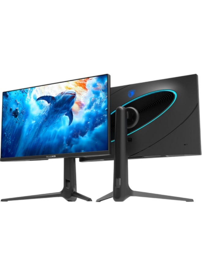ساديس سادس شاشة آر إس دولفين 27 بوصة 4K UHD @ 160Hz / FHD @ 320Hz - أسود - Image 1