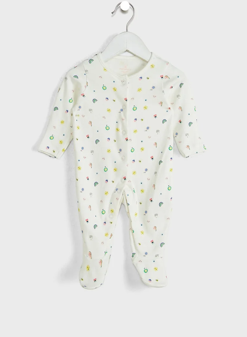 mothercare Infant 3 Pack Assorted Onesie