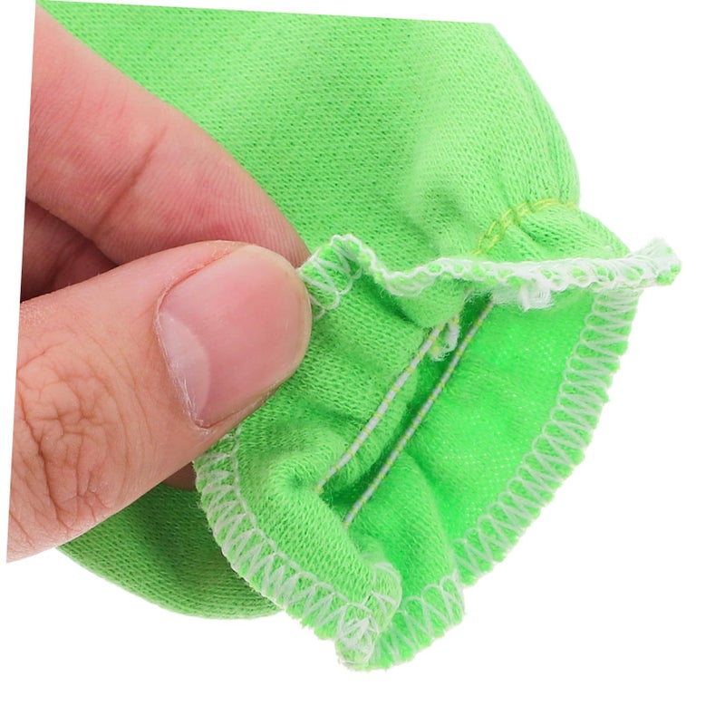 4 Pairs Newborn Baby Cotton Scratch Mittens Soft Breathable Hand Protector Gloves - Image 4