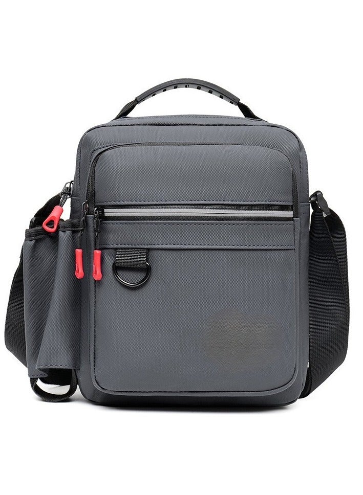 كيفية حقيبة كروس بودي للرجال، أنيقة ومتعددة الاستخدامات، حقيبة كتف كاجوال للعمل والتنقل والأعمال والسفر مع مقاومة للماء. - Image 1