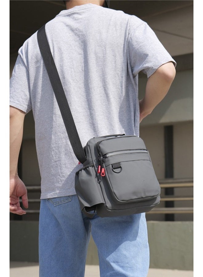 كيفية حقيبة كروس بودي للرجال، أنيقة ومتعددة الاستخدامات، حقيبة كتف كاجوال للعمل والتنقل والأعمال والسفر مع مقاومة للماء. - Image 3