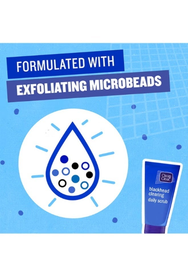 Clean & Clear Daily Face Scrub Blackhead Clearing 150ml - Image 4