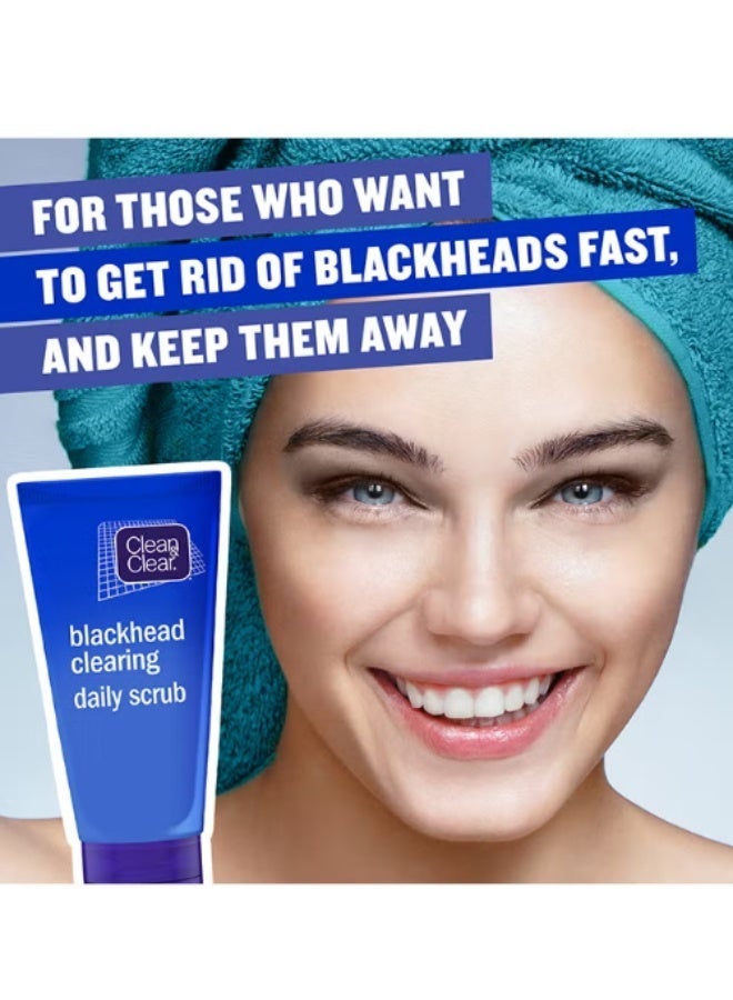 Clean & Clear Daily Face Scrub Blackhead Clearing 150ml - Image 2