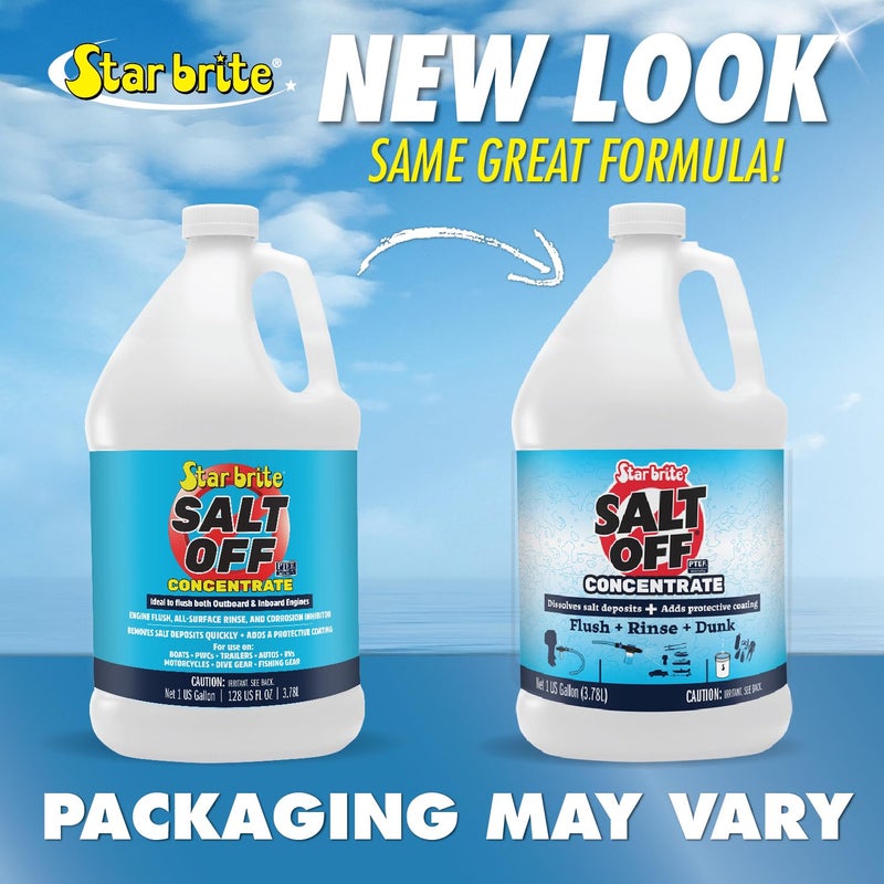 STAR BRITE Salt Off Concentrate - Ultimate Salt Remover Wash & Marine Engine Flush for Boats, Vehicles, Trailers, and More - 128 OZ Gallon (093900N) - Image 4
