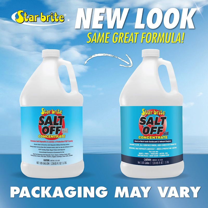 STAR BRITE Salt Off Concentrate - Ultimate Salt Remover Wash & Marine Engine Flush for Boats, Vehicles, Trailers, and More - 128 OZ Gallon (093900N) - Image 5