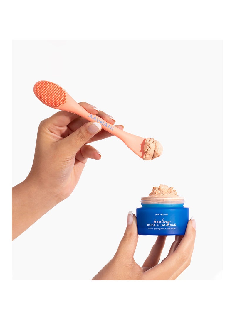 Aavrani Healing Rose Clay Face Mask  - Image 4
