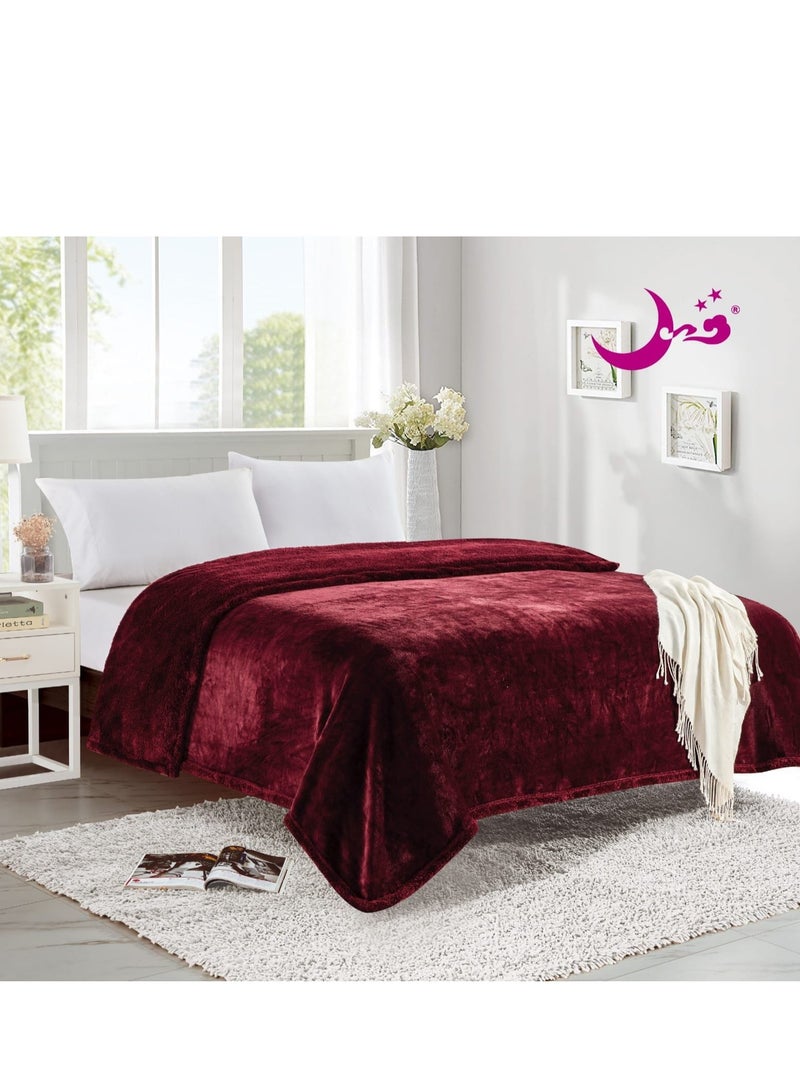 Moon High quality long lasting winter bed blanket that is super soft and warm 