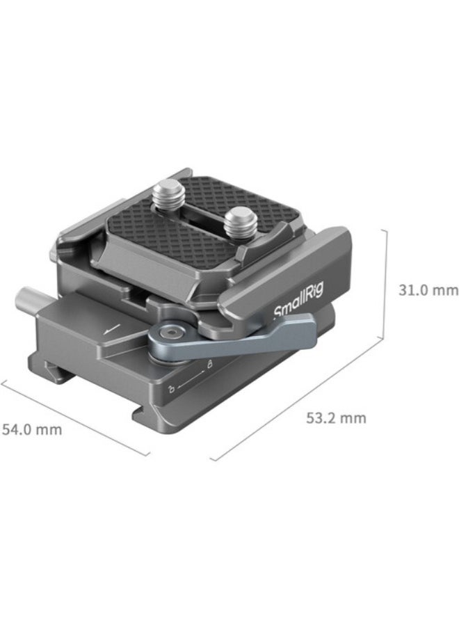 SMALLRIG SmallRig HawkLock H38 Arca-Swiss Quick Release Plate Set for DJI Stabilizers  - Image 5