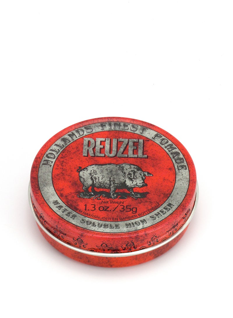 Reuzel Red Pomade Water Soluble  - 1.3oz/35g - Image 1