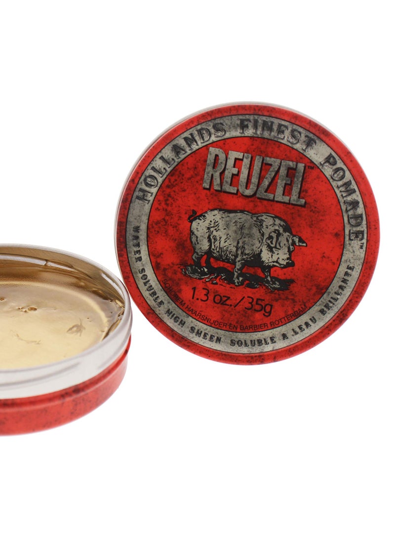 Reuzel Red Pomade Water Soluble  - 1.3oz/35g - Image 2