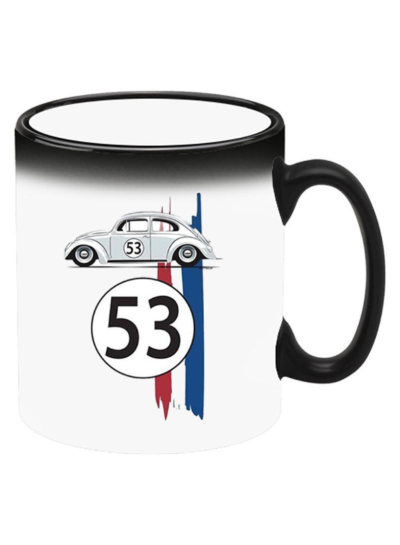 Theodor Color Changing Heat Sensitive Ceramic Mug, Image Revealed When HOT Liquid is Added! Car 53 - Image 2