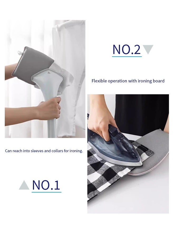 Collar and Sleeve Ironing Board, Mini Ironing Board, Ironing Board for Clothes Steamer Anti Steam Board, Heat Resistant Small Ironing Board for Handheld Steamer - Image 2