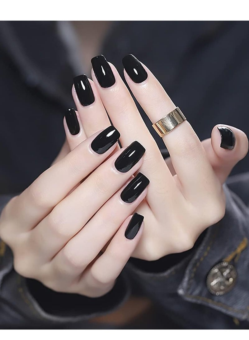 Generic Fake Nail Short Full Cover - 24 Pcs - Image 4