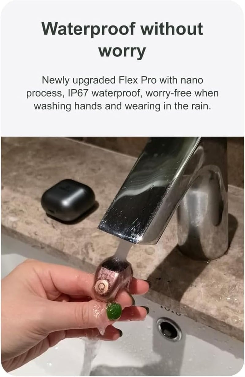 Tasbih Zikr Flex Pro Ring (Waterproof), Metal Tasbih Counter Ring, Muslim Prayer Reminder Notification 5 Times With 3 Compatible Sizes 3 In 1 (18,20,22mm) - Image 3