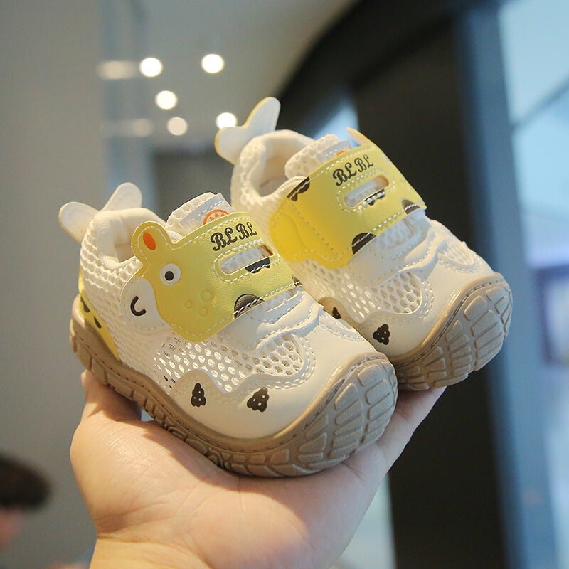 Mesh Sneakers Lightweight Flexible Sole Walking Shoes For Kids Indoor And Outdoor Activities - Image 3