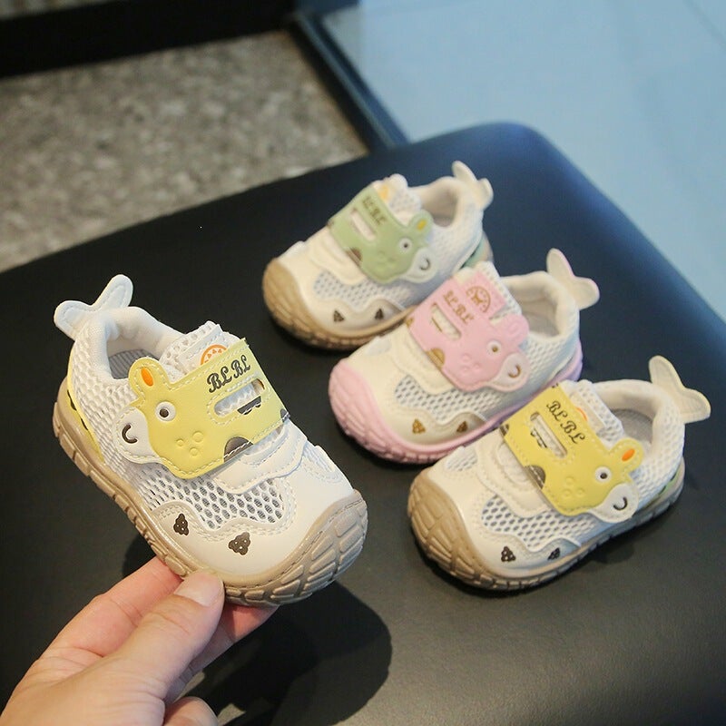 Mesh Sneakers Lightweight Flexible Sole Walking Shoes For Kids Indoor And Outdoor Activities - Image 2