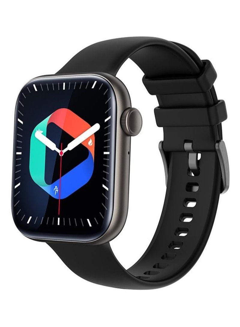 NIBEMINENT P45 1.8 Inch Screen Fitness Smart Watches for Women & Men Black - Image 1
