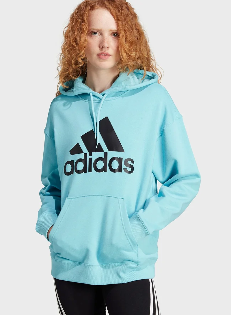 adidas هودي فضفاض اساسي