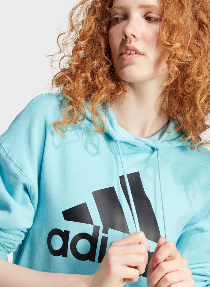 adidas هودي فضفاض اساسي