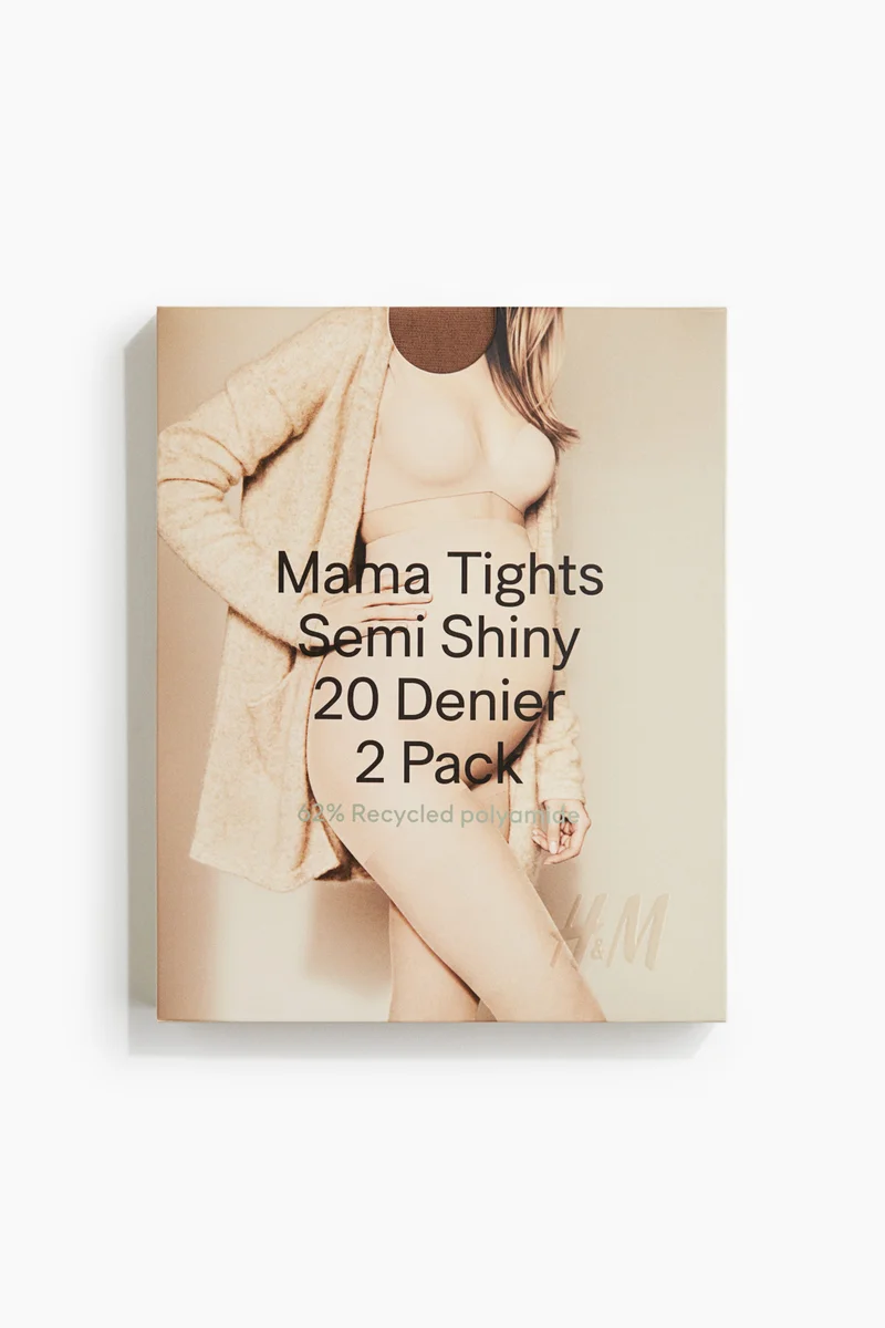 MAMA 2-pack tights 20 denier