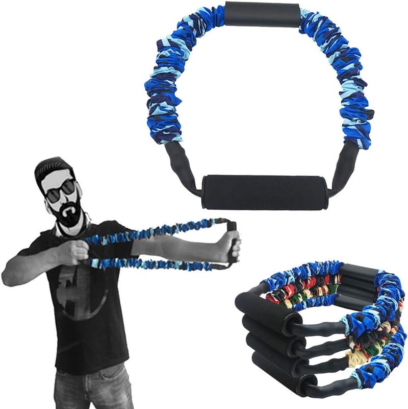 FOSER Archery Band Open Bow Resistance Trainer Arm Strength Training Bow Training Tensioner Archery Fitness Machine - Image 1