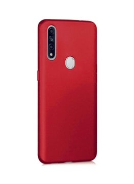 Eonaks Oppo A31 Red Silicone Rubber Case Back Cover Red 