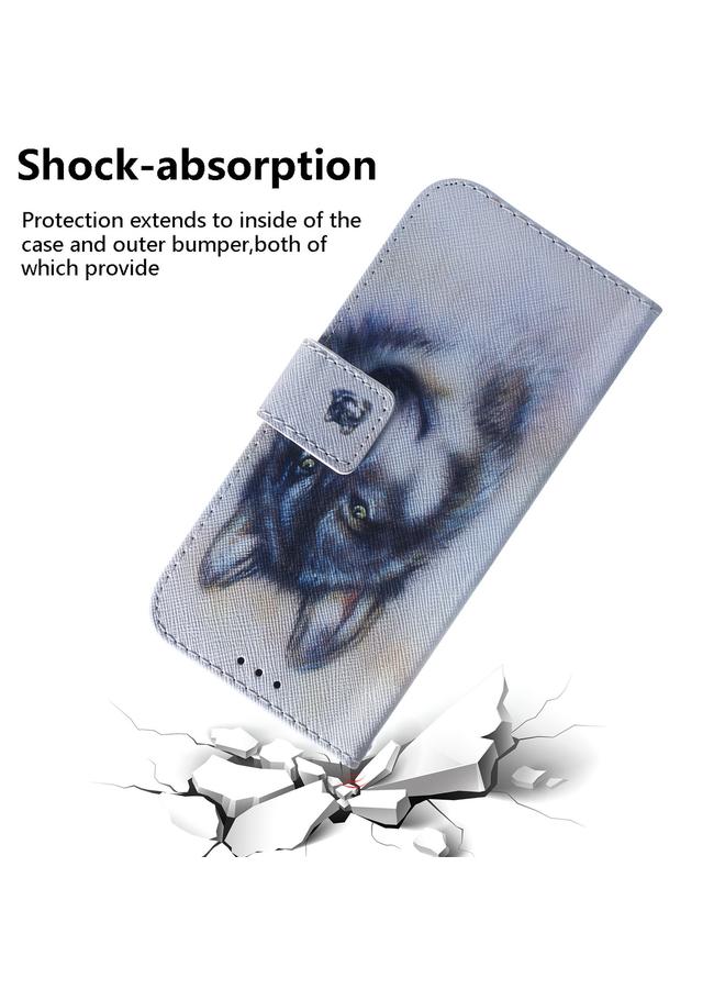 The Bros Phone Case For Infinix Note 12 G96/X670 Coloured Drawing Leather Phone Phone Case - Image 5