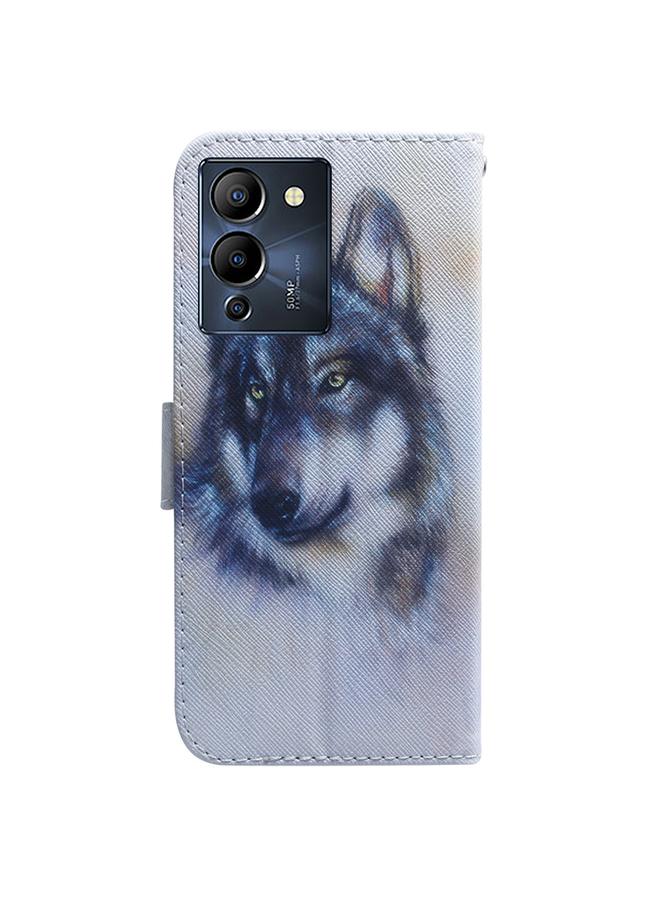 The Bros Phone Case For Infinix Note 12 G96/X670 Coloured Drawing Leather Phone Phone Case - Image 3