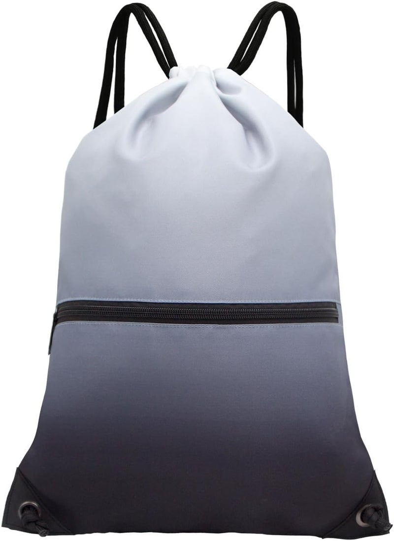 HOLYLUCK Drawstring Backpack Bag Sport Gym Sackpack - Image 1