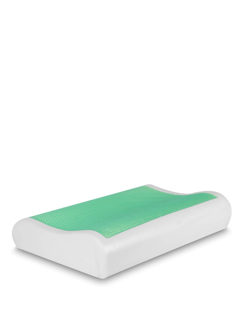 سايلنت نايت وسادة أوكسي جل كونتور إسفنجية ميموري فوم - Image 3