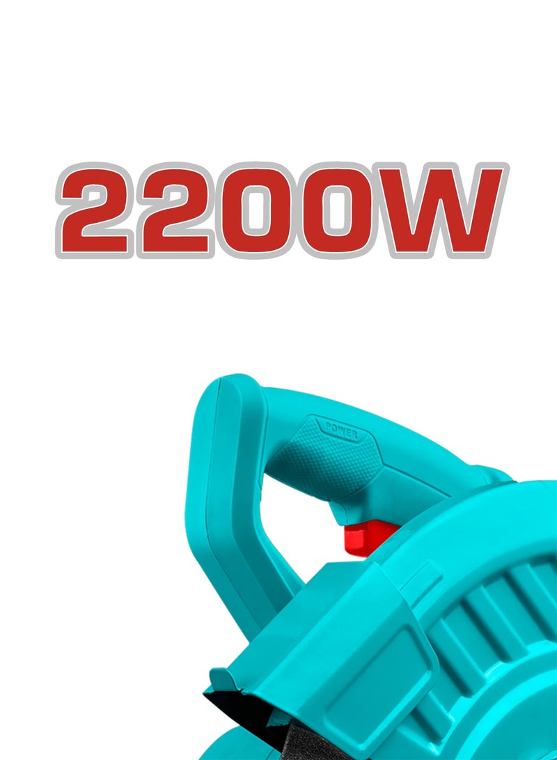 Total 2200W Cut Off Saw, 355mm Blade Size, 3700rpm No-Load Speed, Metal Cutting Machine with 14 Inch Cutting Disc - Image 2