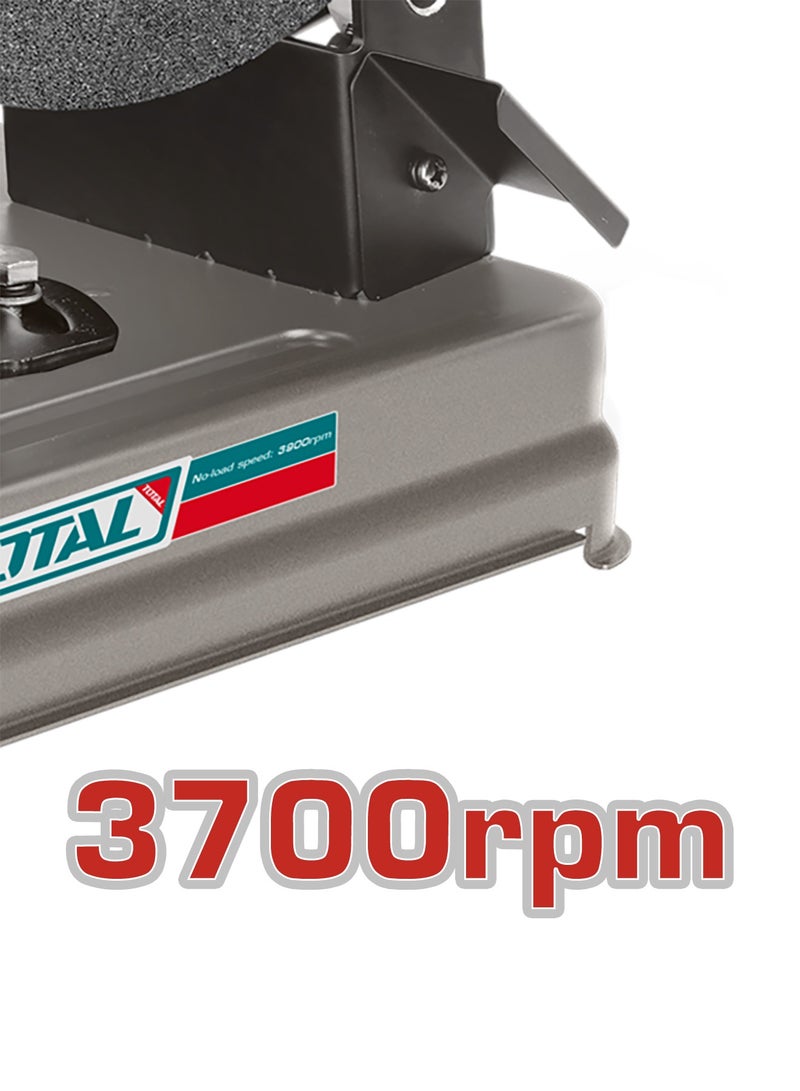 Total 2200W Cut Off Saw, 355mm Blade Size, 3700rpm No-Load Speed, Metal Cutting Machine with 14 Inch Cutting Disc - Image 5
